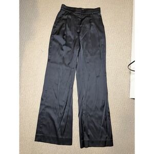 Abercrombie & Fitch Black Satin Dress Pants Size 26/2R